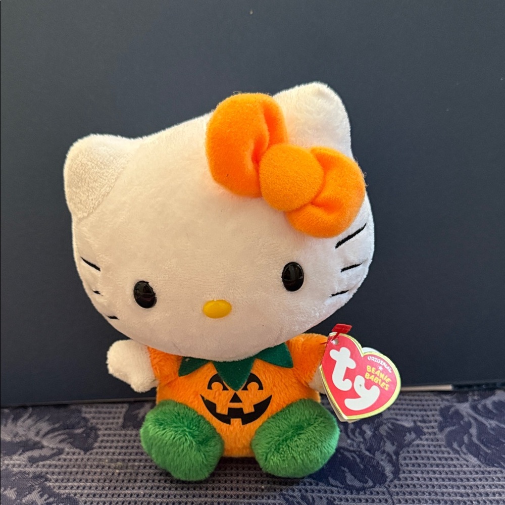 Ty Plush Beanie Babies Hello Kitty Halloween